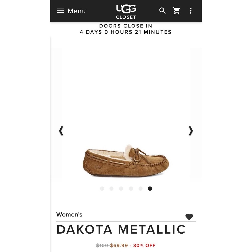 Ugg moccasins